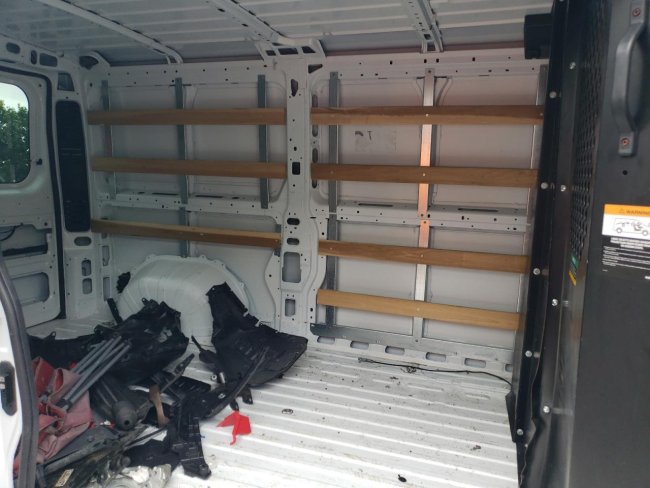 Salvage 2025 Ram Promaster  in White