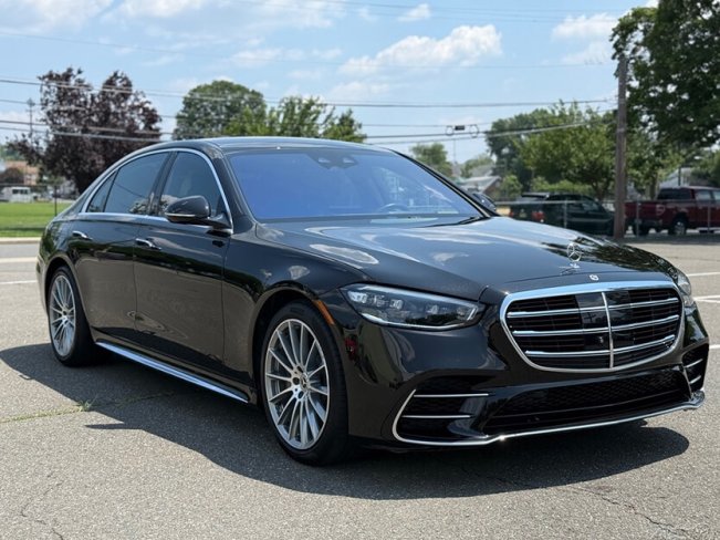 Salvage 2023 Mercedes-benz S 580 4matic in Black