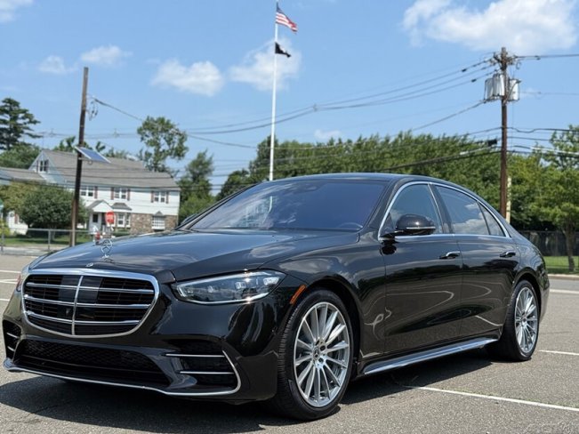 Salvage 2023 Mercedes-benz S 580 4matic in Black