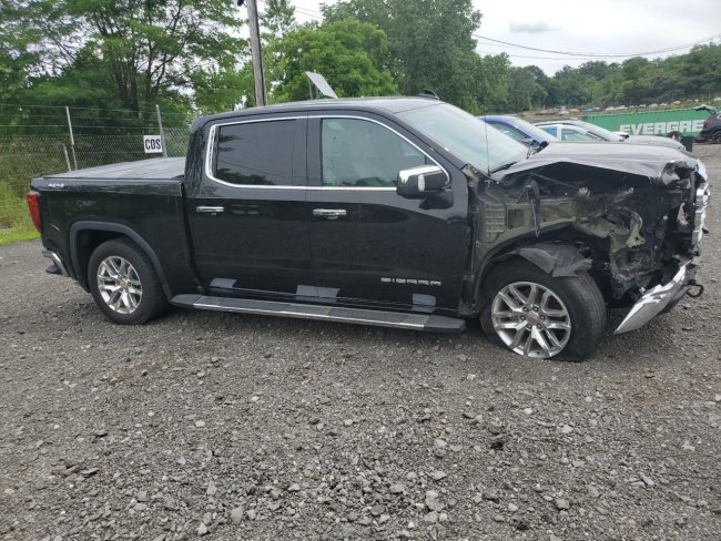 Salvage 2021 Gmc Sierra  in Black