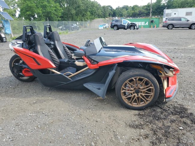Salvage 2022 Polaris Slingshot Signature Le in Black