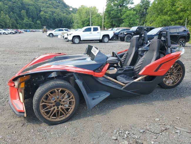 Salvage 2022 Polaris Slingshot Signature Le in Black