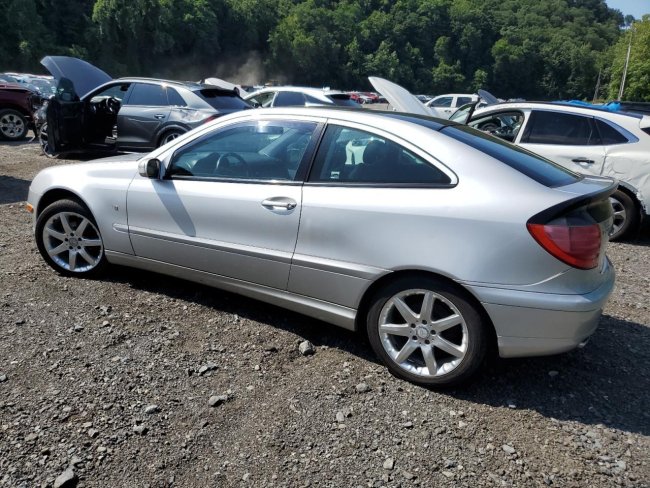 Salvage 2004 Mercedes-benz C 230 Sport Coupe in Gray