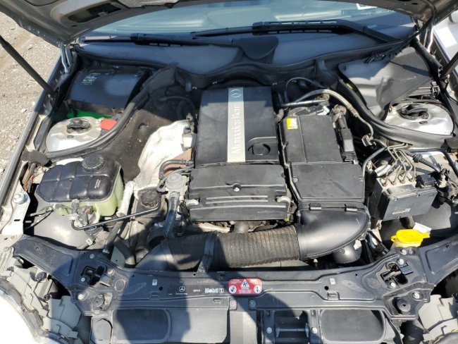 Salvage 2004 Mercedes-benz C 230 Sport Coupe in Gray