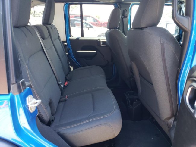 Salvage 2024 Jeep Wrangler Rhd in Blue