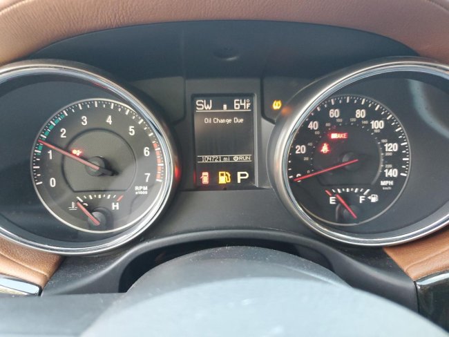 Salvage 2013 Jeep Grand Cherokee Overland in Gray