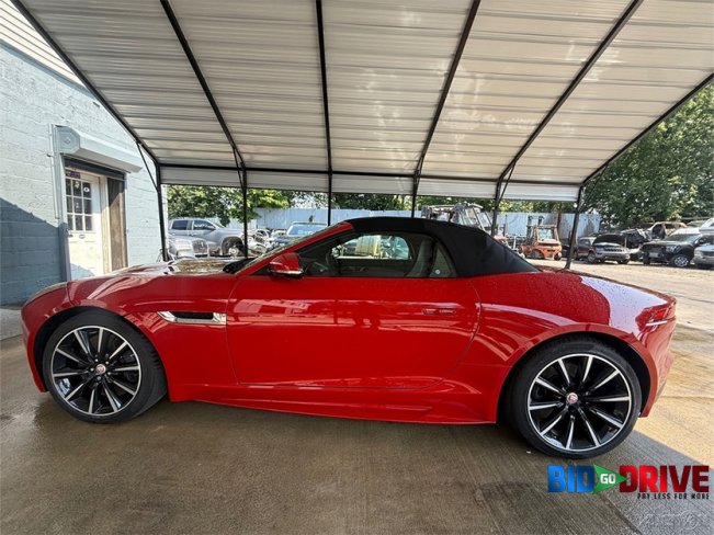Salvage 2016 Jaguar F Type S in Red