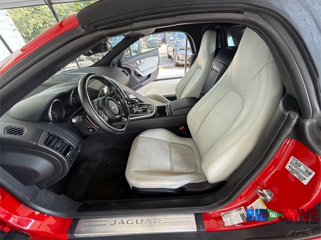 Salvage 2016 Jaguar F Type S in Red