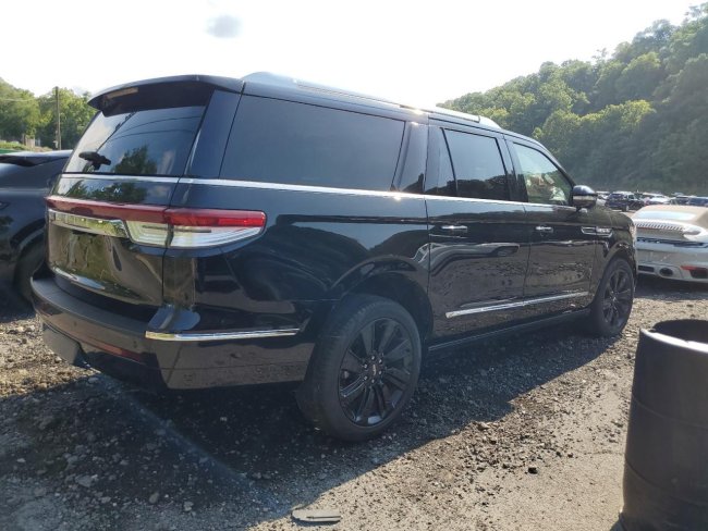 Salvage 2024 Lincoln Navigator L Reserve in Black