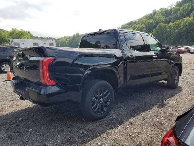 Salvage 2024 Toyota Tundra Crewmax Platinum in Black