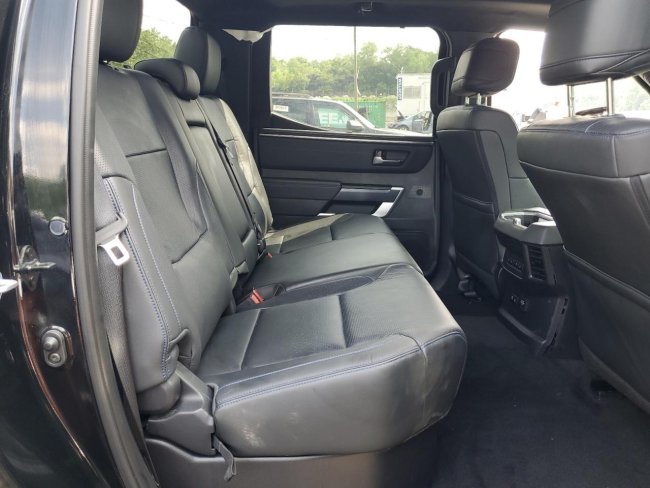 Salvage 2024 Toyota Tundra Crewmax Platinum in Black