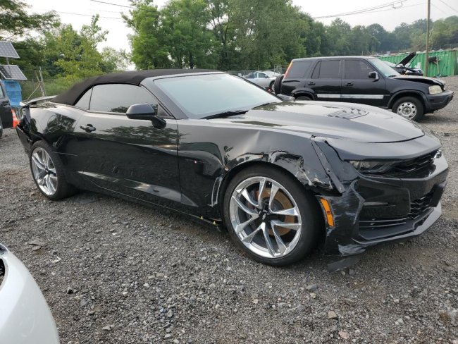 Salvage 2024 Chevrolet Camaro Ss in Black