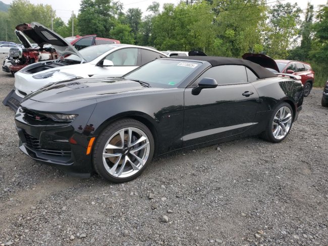 Salvage 2024 Chevrolet Camaro Ss in Black
