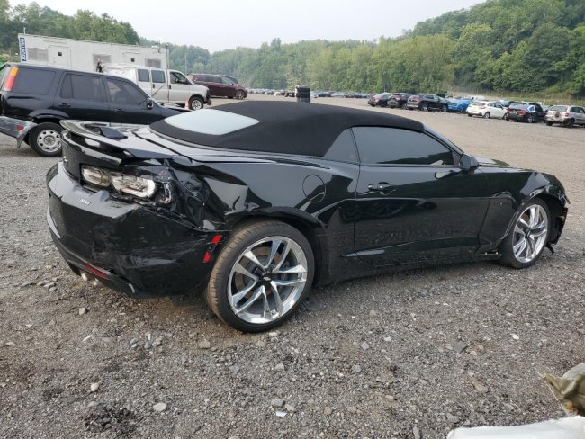 Salvage 2024 Chevrolet Camaro Ss in Black