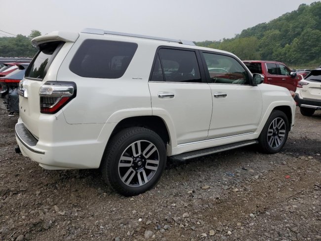 Salvage 2023 Toyota 4runner Limited in White