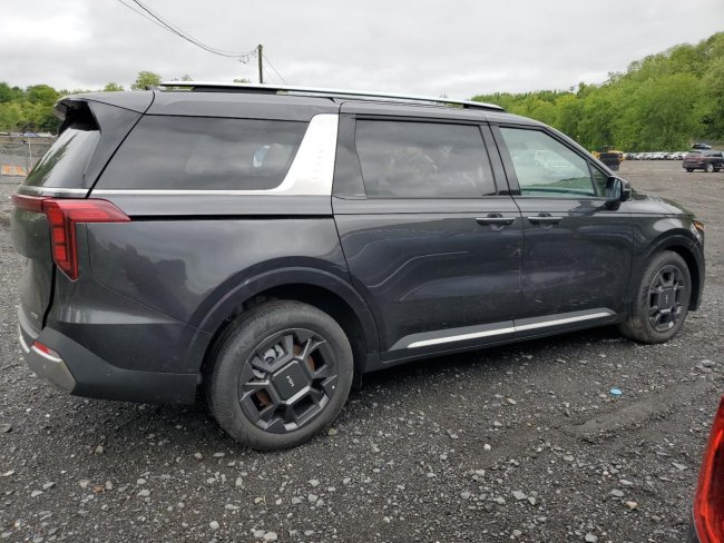 Salvage 2025 Kia Carnival Sx in Gray