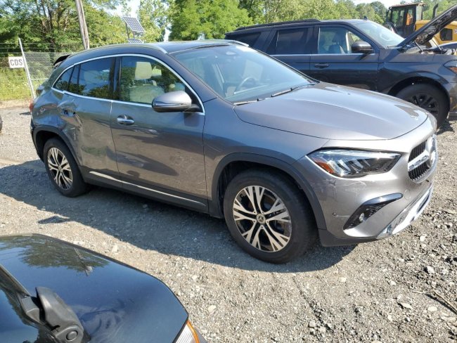 Salvage 2025 Mercedes-benz Gla 250 4matic in Gray