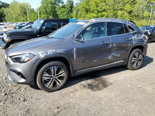 Salvage 2025 Mercedes-benz Gla 250 4matic in Gray