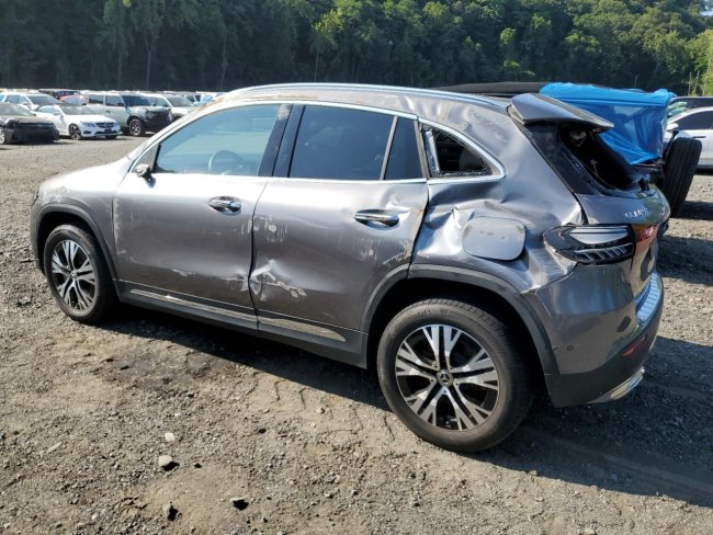 Salvage 2025 Mercedes-benz Gla 250 4matic in Gray