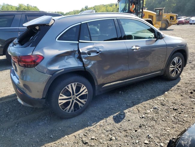 Salvage 2025 Mercedes-benz Gla 250 4matic in Gray