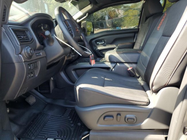 Salvage 2023 Nissan Titan Pro-4x in Gray