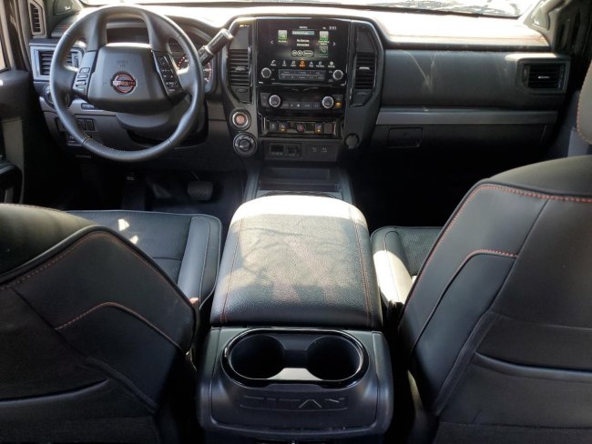 Salvage 2023 Nissan Titan Pro-4x in Gray