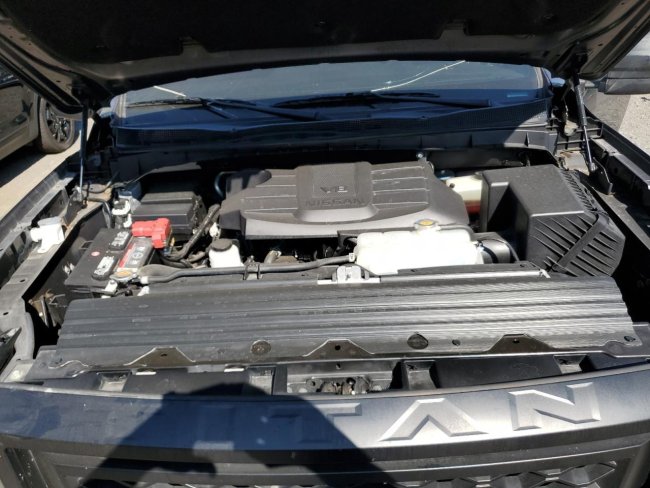 Salvage 2023 Nissan Titan Pro-4x in Gray