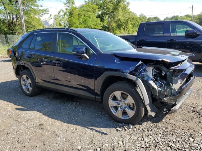 Salvage 2024 Toyota Rav4 Xle in Black