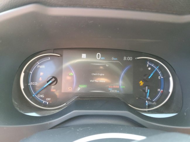 Salvage 2024 Toyota Rav4 Xle in Black