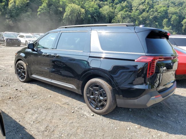 Salvage 2025 Kia Carnival Sx in Black