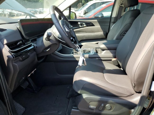 Salvage 2025 Kia Carnival Sx in Black