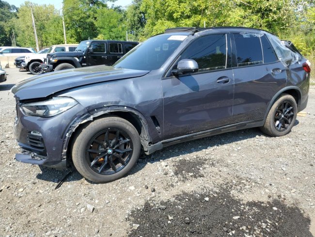 Salvage 2021 Bmw X5 Xdrive40i in Blue