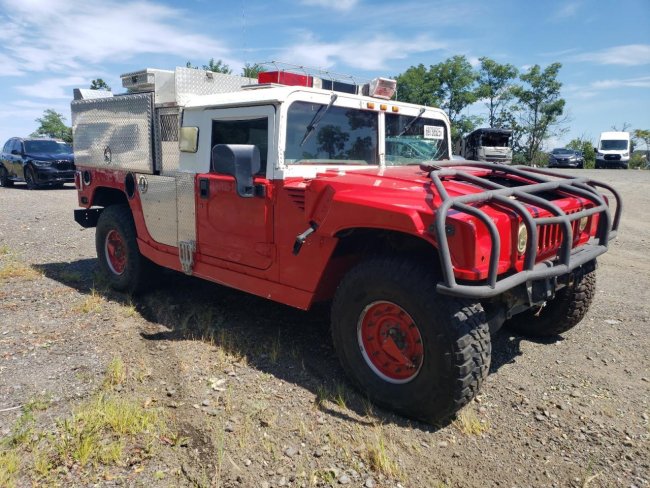 Salvage 1996 American General H1 Xlc2 in Red