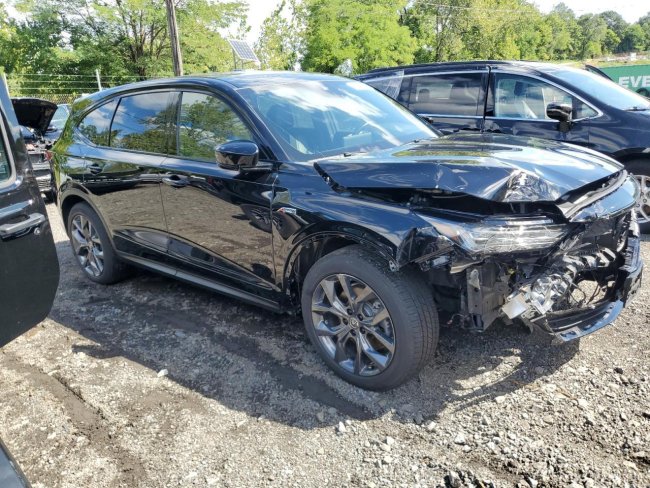 Salvage 2024 Acura Mdx A-spec in Black