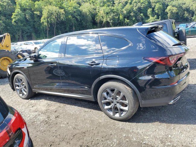 Salvage 2024 Acura Mdx A-spec in Black