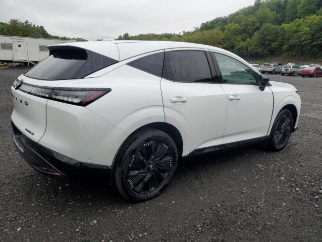 Salvage 2025 Nissan Murano Platinum in White