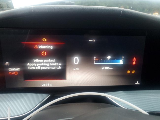 Salvage 2025 Nissan Murano Platinum in White