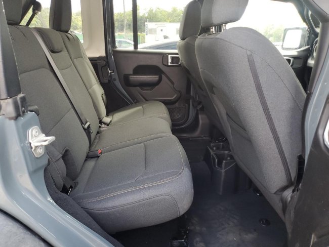Salvage 2024 Jeep Wrangler Rhd  in Gray