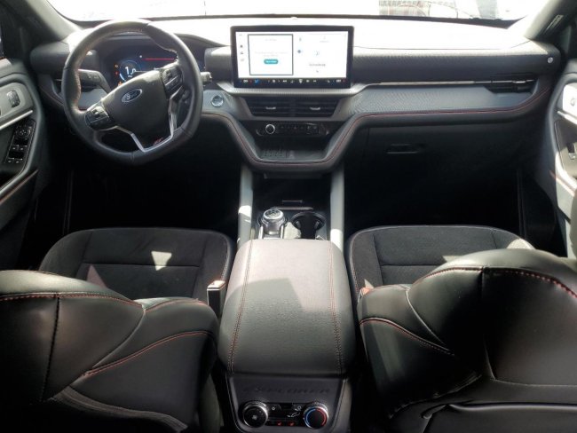 Salvage 2025 Ford Explorer St in Black