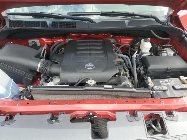 Salvage 2020 Toyota Tundra Trd in Red