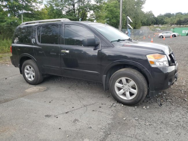 Salvage 2014 Nissan Armada  in Black