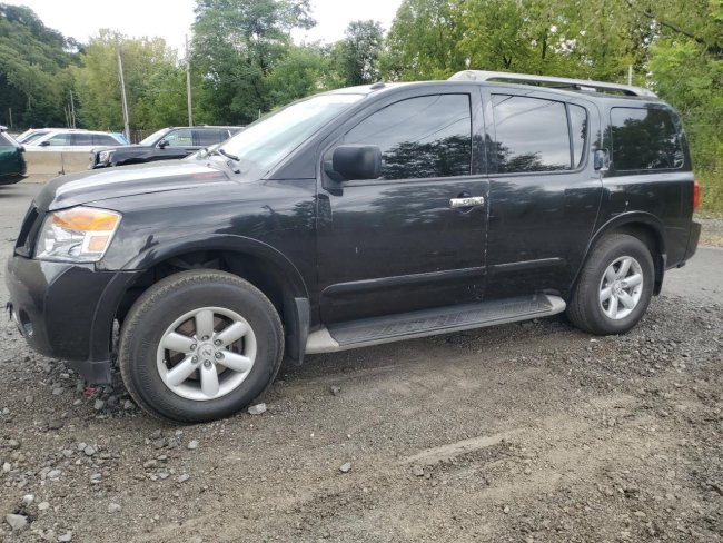 Salvage 2014 Nissan Armada  in Black