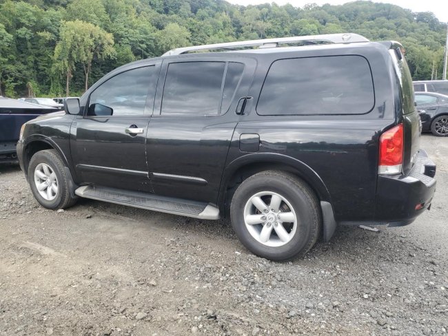 Salvage 2014 Nissan Armada  in Black