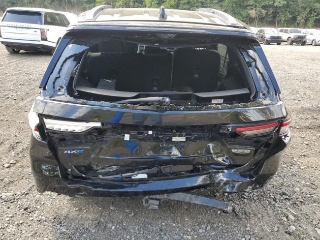 Salvage 2023 Jeep Grand Cherokee Summit 4xe in Black