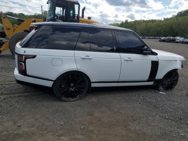 Salvage 2019 Land Rover Range Rover Hse in White