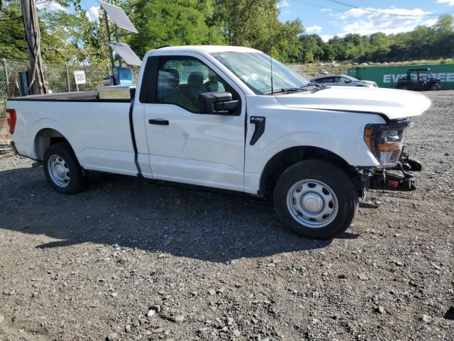 Salvage 2023 Ford F150  in White