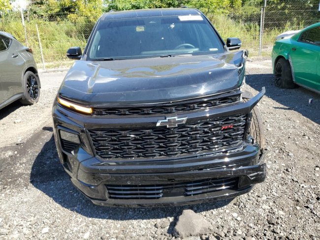 Salvage 2025 Chevrolet Traverse Rs in Black
