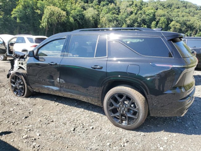 Salvage 2025 Chevrolet Traverse Rs in Black