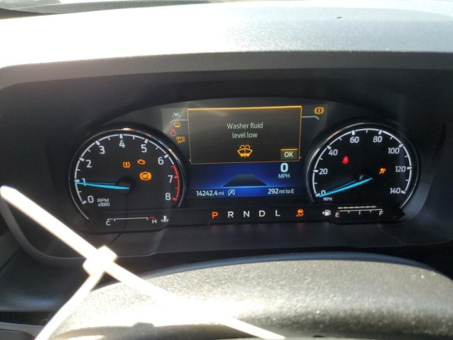 Salvage 2024 Ford Maverick Lariat in Gray