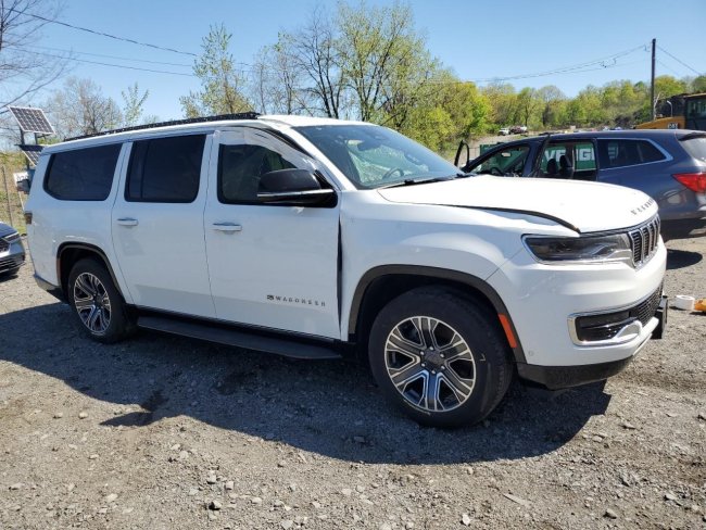 Salvage 2024 Jeep Wagoneer L Series Ii in White